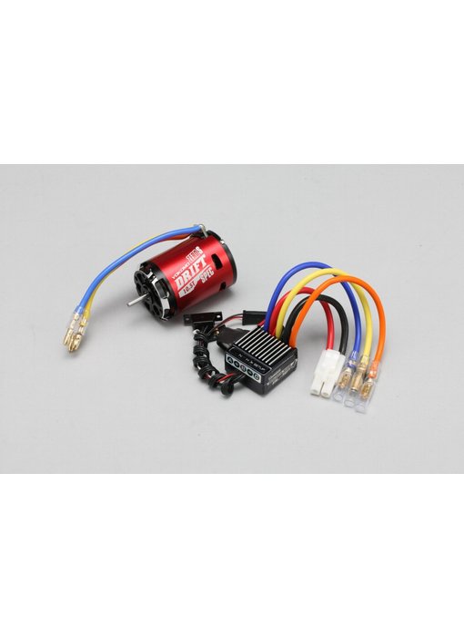 Yokomo Combo: BL-SP4 ESC + ZERO S Motor - Red