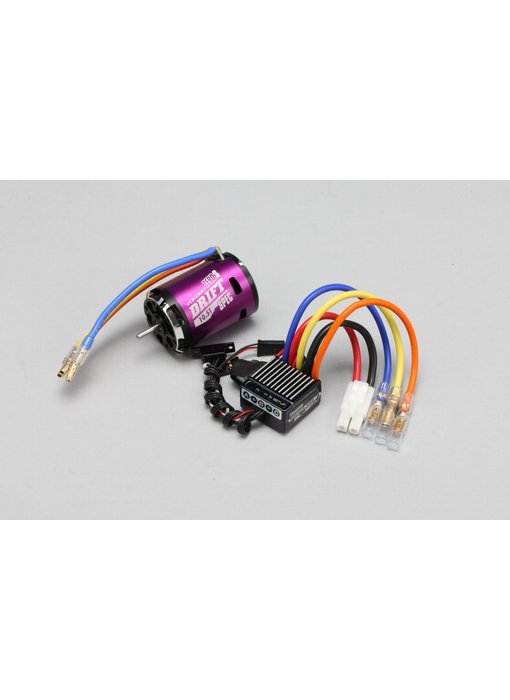 Yokomo Combo: BL-SP4 ESC + ZERO S Motor - Purple