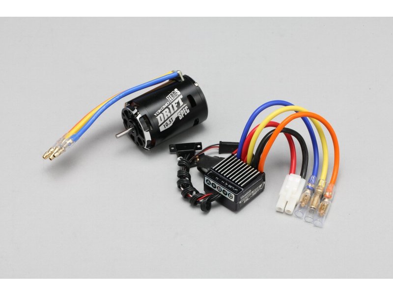 Yokomo BL-S4105DBA - Combo: BL-SP4 ESC + ZERO S Motor - Black