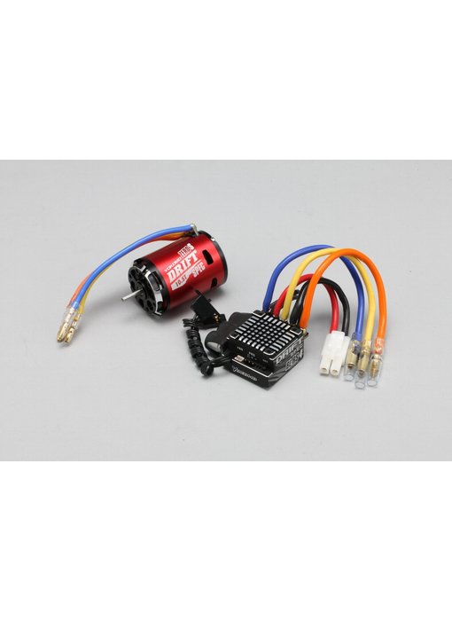 Yokomo Combo: BL-RS4D ESC + ZERO S Motor - Red