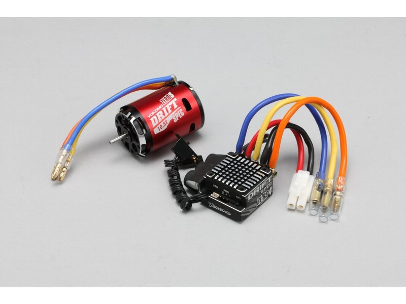 Yokomo BL-R4105DRA - Combo: BL-RS4D ESC + ZERO S Motor - Red