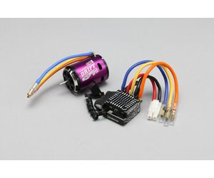 Yokomo - BL-R4105DPA - Combo: BL-RS4D ESC + ZERO S Motor - Purple