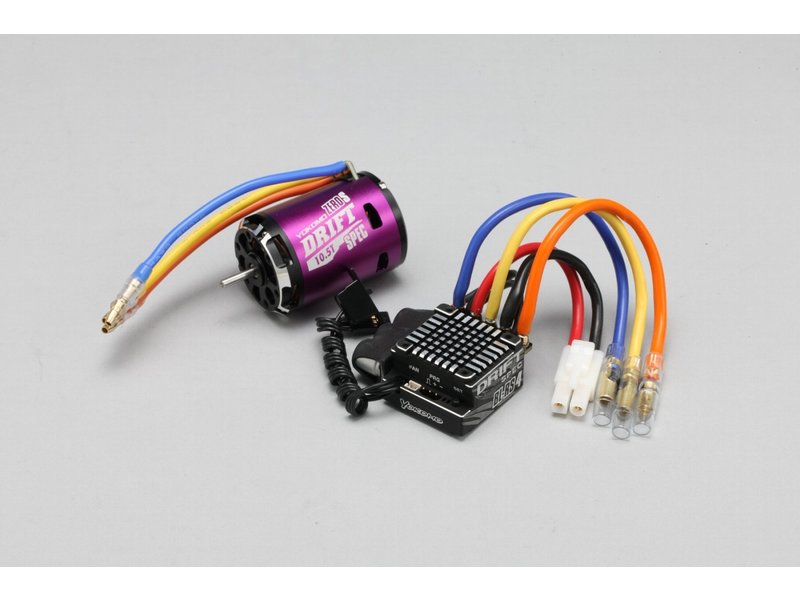 Yokomo BL-R4105DPA - Combo: BL-RS4D ESC + ZERO S Motor - Purple