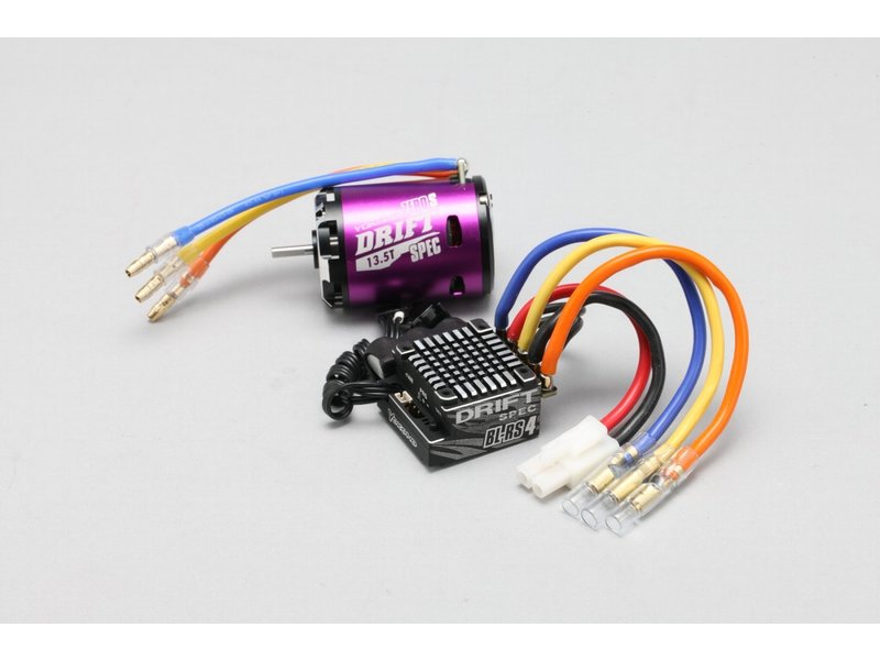 Yokomo BL-R4105DPA - Combo: BL-RS4D ESC + ZERO S Motor - Purple