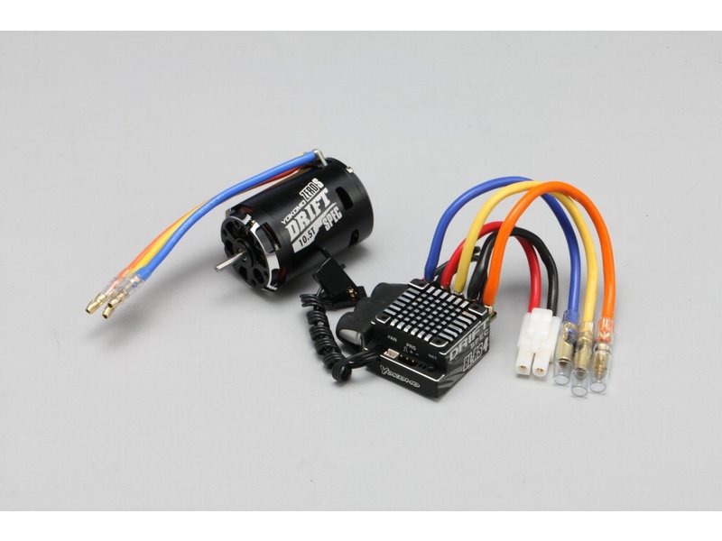 Yokomo BL-R4105DBA - Combo: BL-RS4D ESC + ZERO S Motor - Black