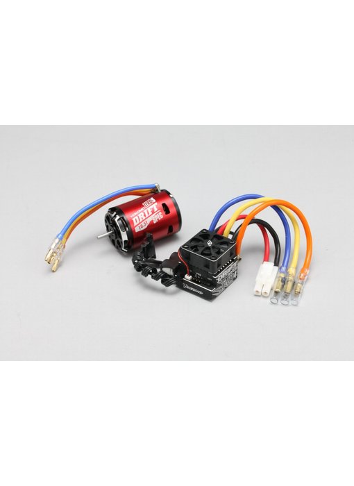 Yokomo Combo: BL-PRO4D ESC + ZERO S Motor - Red