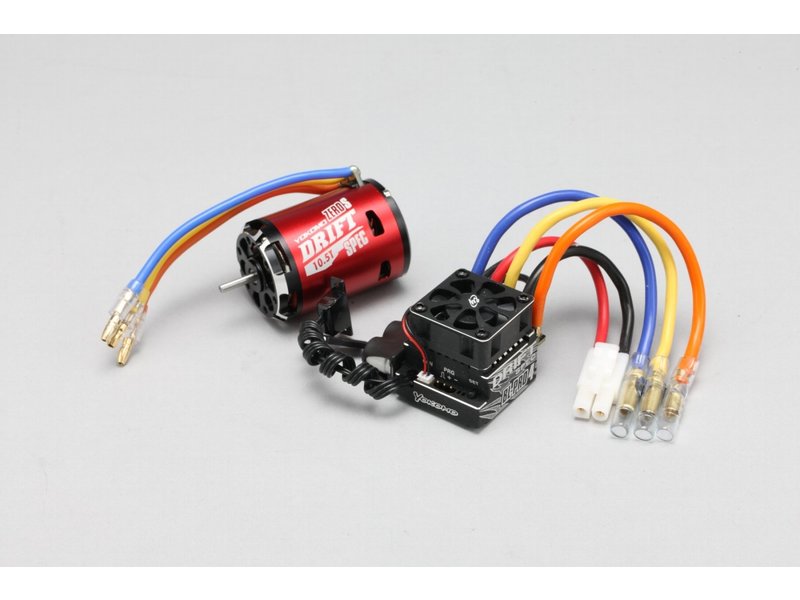 Yokomo BL-P4105DRA - Combo: BL-PRO4D ESC + ZERO S Motor - Red