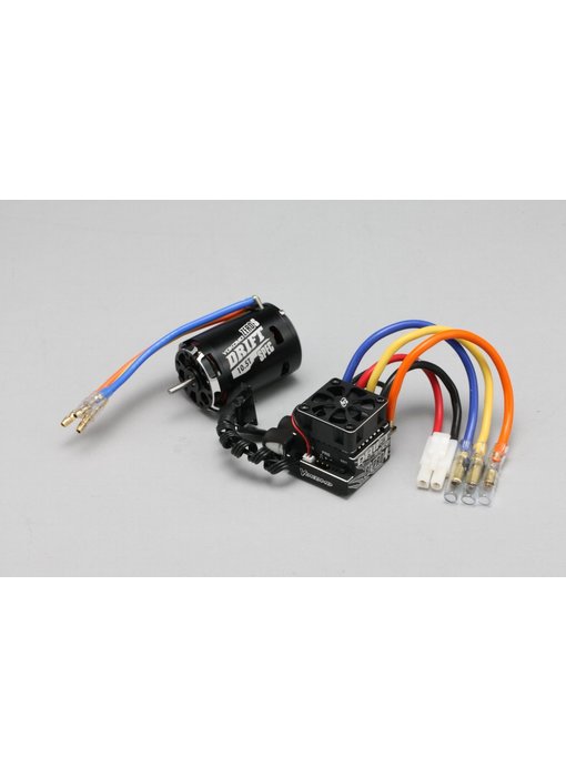 Yokomo Combo: BL-PRO4D ESC + ZERO S Motor - Black