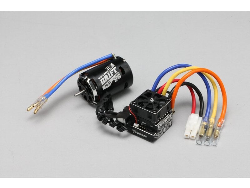 Yokomo BL-P4105DBA - Combo: BL-PRO4D ESC + ZERO S Motor - Black