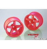 Overdose R-SPEC Valino GV330 26mm / Color: Fluor Pink / Offset: 7mm (2pcs)