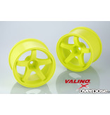 Overdose R-SPEC Valino GV330 30mm / Color: Fluor Yellow / Offset: 9mm (2pcs)