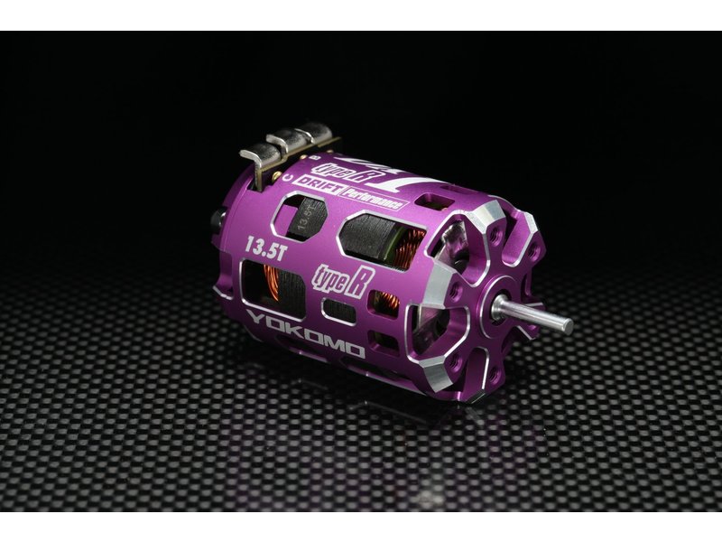 Yokomo RPM-DX135RP - DX1R (High RPM) Brushless Motor / Purple / 13.5T