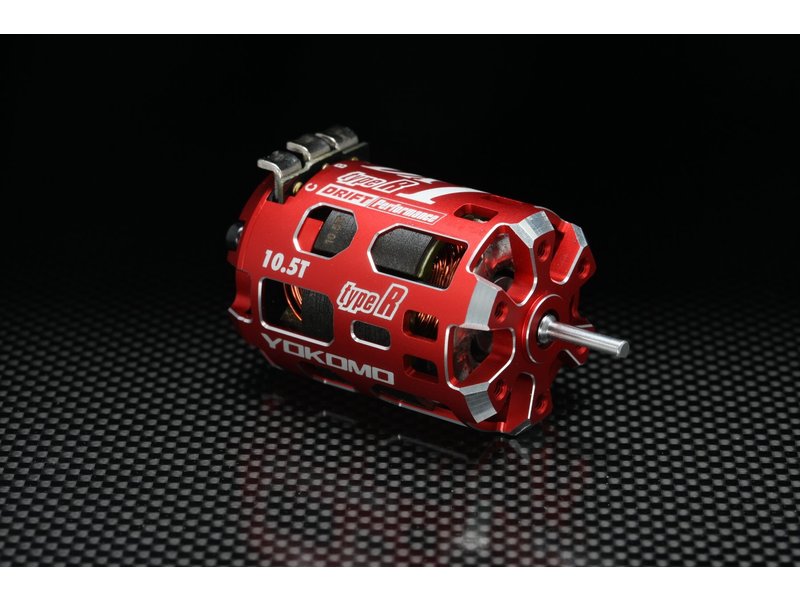 Yokomo RPM-DX105RR - DX1R (High RPM) Brushless Motor / Red / 10.5T