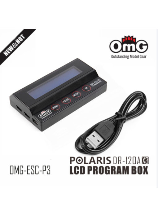 RC OMG Program Card for POLARIS-DR-120AX3/BK/RD/VT Stock Version