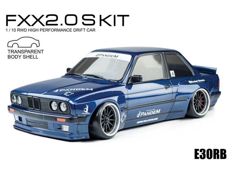 MST FXX 2.0 S 2WD 1/10 Drift Car KIT / Body: E30RB (BMW M3 E30 Rocket Bunny)