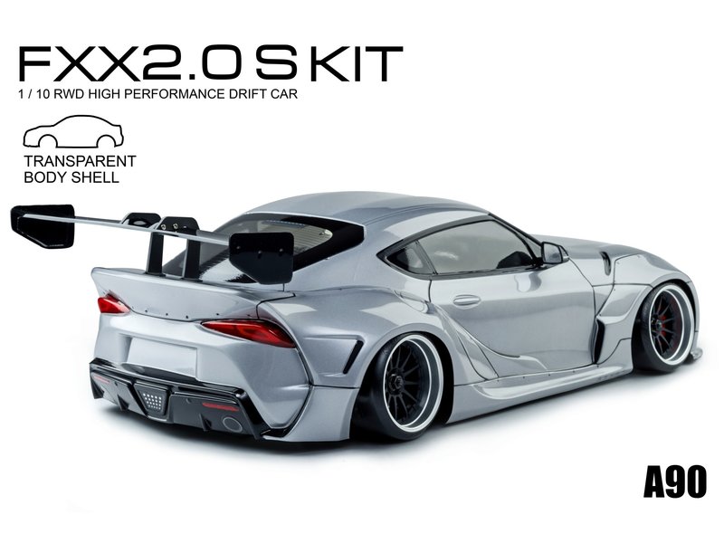 MST FXX 2.0 S 2WD 1/10 Drift Car KIT / Body: A90RB (Toyota Supra A90 Rocket Bunny)