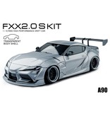 MST FXX 2.0 S 2WD 1/10 Drift Car KIT / Body: A90RB (Toyota Supra A90 Rocket Bunny)