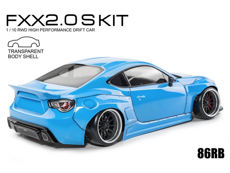 MST FXX 2.0 S 2WD 1/10 Drift Car KIT / Body: 86RB (Toyota GT86 Rocket Bunny)