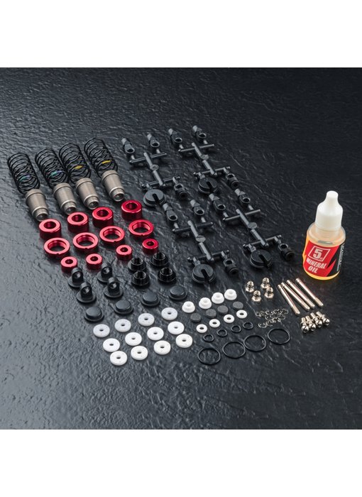 MST TDA Alum. Drift Damper Set (4) / Red