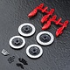Alum. Wheel Hubs 6mm with Disc Shape Large