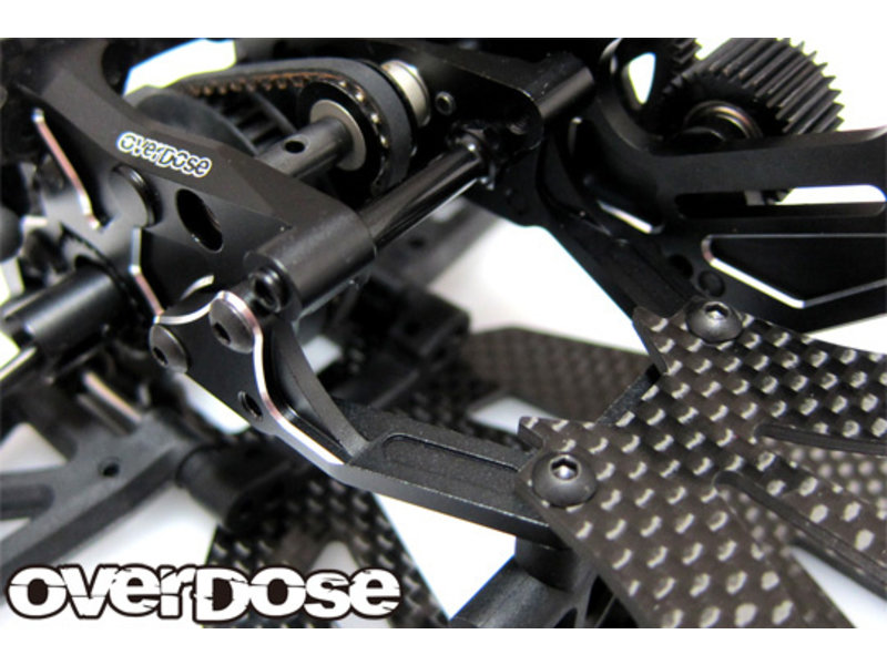 Overdose Aluminum Rear Brace for OD2877 / Color: Black