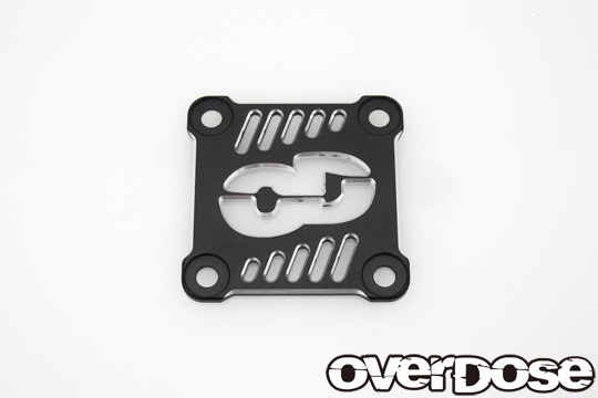 Overdose Alum. Cooling Fan Cover 30 x 30mm - Black Overdose Alum. Cooling Fan Cover 30 x 30mm - Black