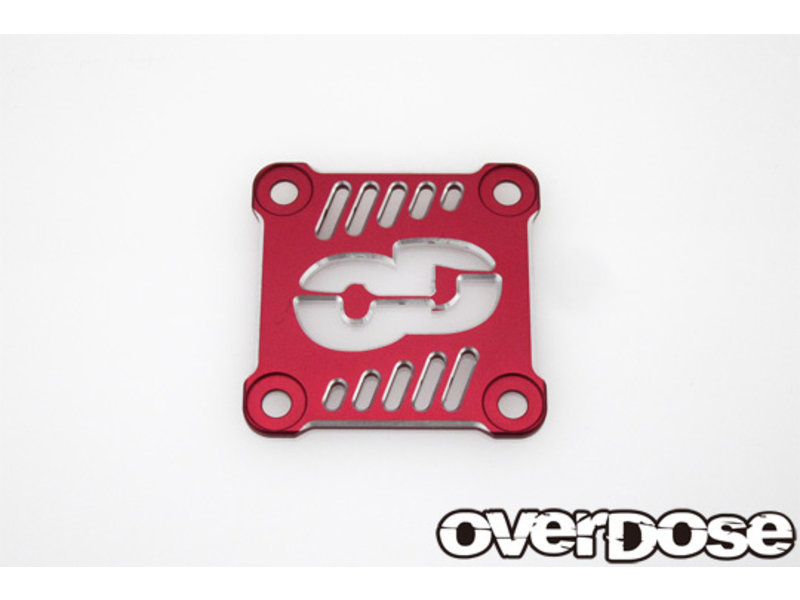 Overdose Aluminum OD Cooling Fan Cover 30x30mm / Color: Red