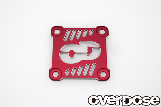 Overdose Alum. Cooling Fan Cover 30 x 30mm - Red Overdose Alum. Cooling Fan Cover 30 x 30mm - Red