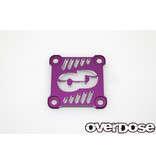 Overdose Aluminum OD Cooling Fan Cover 30x30mm / Color: Purple