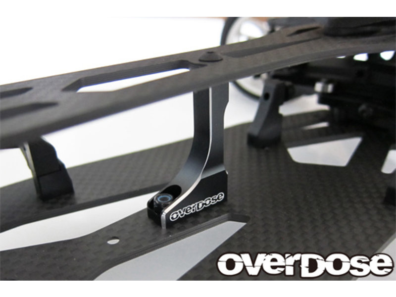 Overdose Aluminum Chassis Rigid Post for GALM series / Color: Black