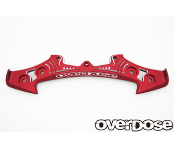 Overdose Alum. Bumper Type-2 for OD / Red