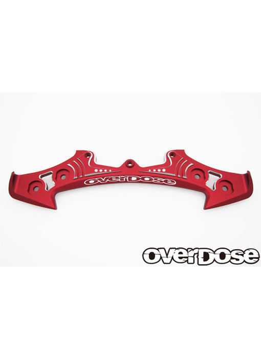 Overdose Alum. Bumper Type-2 for OD / Red