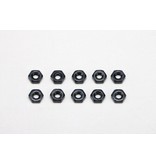 Yokomo ZC-N25P - Steel Plane Nut M2.5 (10pcs)