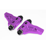 WRAP-UP Next 0637-FD - HD Upper A-Arm BB-Edition 4mm Shaft - Purple