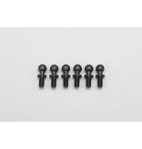 Yokomo B8-206MHA - φ4.8 Rod End Ball M / 13.0mm (6pcs)