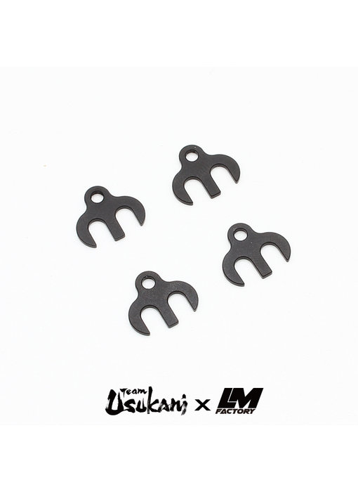 Usukani US x LM AL Spacer for Adjustable Steering Set 1mm (4pcs)