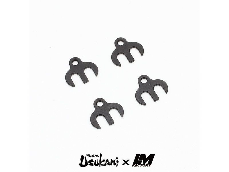 Usukani NGE-OP56 - US x LM AL Spacer for Adjustable Steering Set 1mm (4pcs)