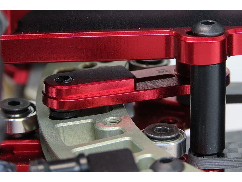 WRAP-UP Next 0646-FD - Adjust Range Servo Horn 18-25mm for Futaba / Red