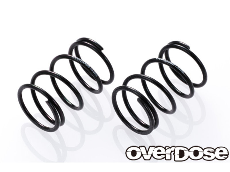 Overdose High Performance Shock Spring 1.3-2550 φ1.3, 5 coil, 25mm (2pcs)