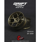 DS Racing Drift Feathery 5Y Spoke Wheel (2pcs) / Bronze / +6mm offset