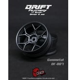 DS Racing Drift Feathery 5Y Spoke Wheel (2pcs) / Gunmetal / +6mm offset