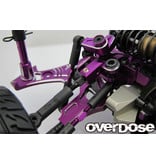 Overdose Adjustable Aluminum Front Upper Arm Type-2 for OD / Color: Black)