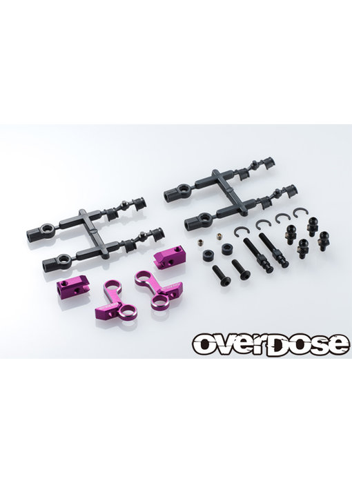 Overdose Adj. Alum. Front Upper Arm Type-2 for OD / Purple