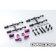 Adj. Alum. Front Upper Arm Type-2 for OD / Purple