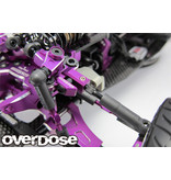 Overdose Adjustable Aluminum Front Upper Arm Type-2 for OD / Color: Purple)