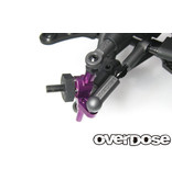 Overdose Aluminum Knuckle ES for GALM series / Color: Red