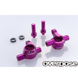 Overdose Aluminum Knuckle ES for GALM series / Color: Purple