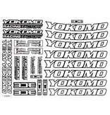 Yokomo ZC-OFFD - Decal Set