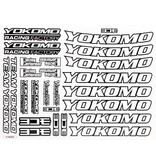 Yokomo ZC-OFFD - Decal Set