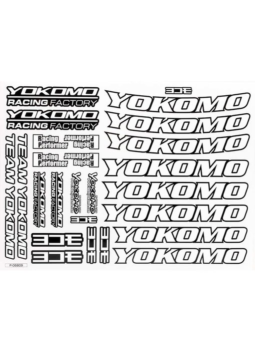 Yokomo Decal Set